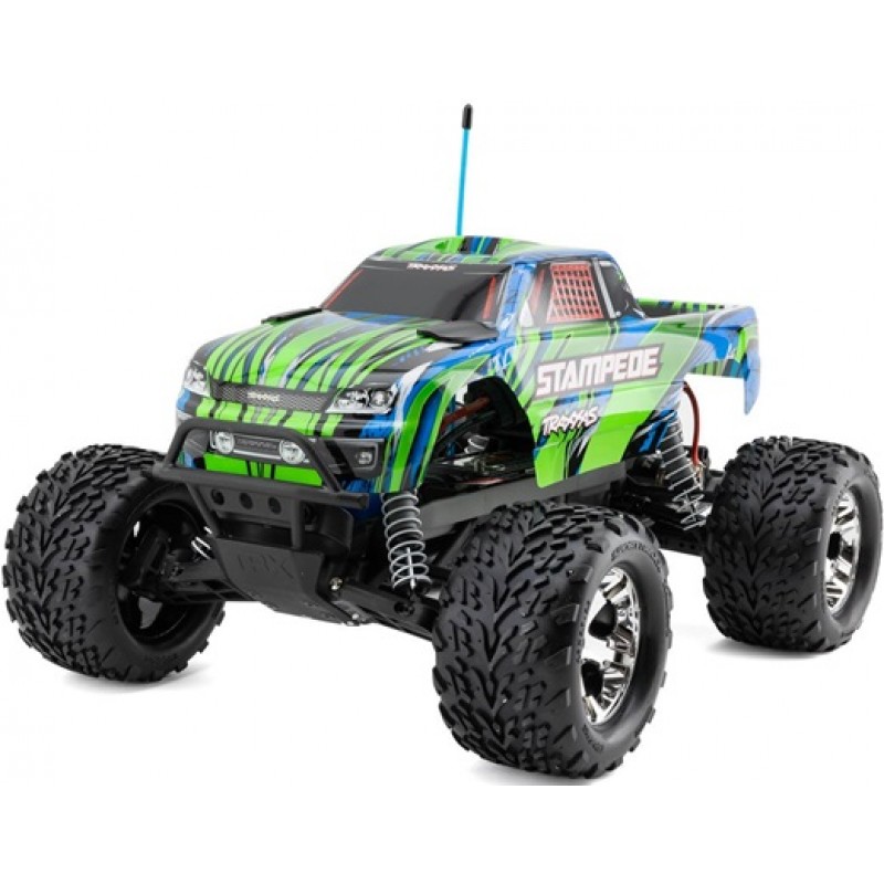 Traxxas Stampede HD 1/10 RTR 2WD Electric Monster Truck (Green) w/XL-5 ESC, TQ 2.4GHz Radio, Battery & USB-C Charger