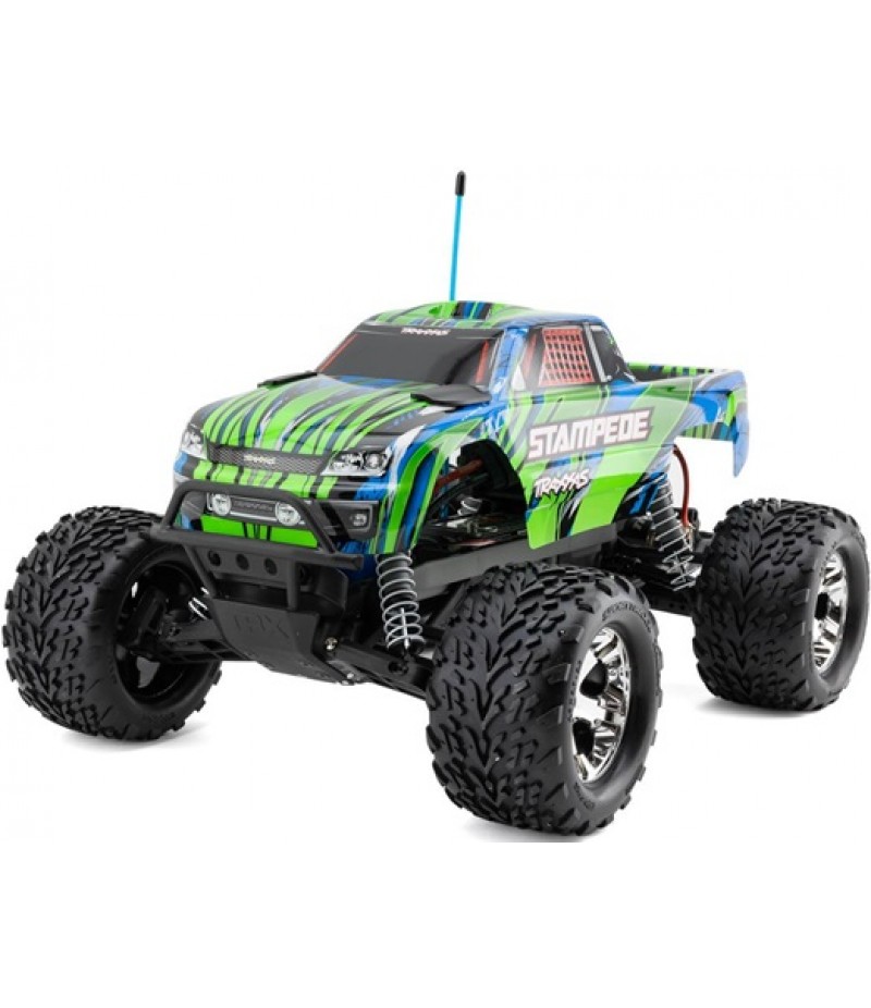 Traxxas Stampede HD 1/10 RTR 2WD Electric Monster Truck (Green) w/XL-5 ESC, TQ 2.4GHz Radio, Battery & USB-C Charger