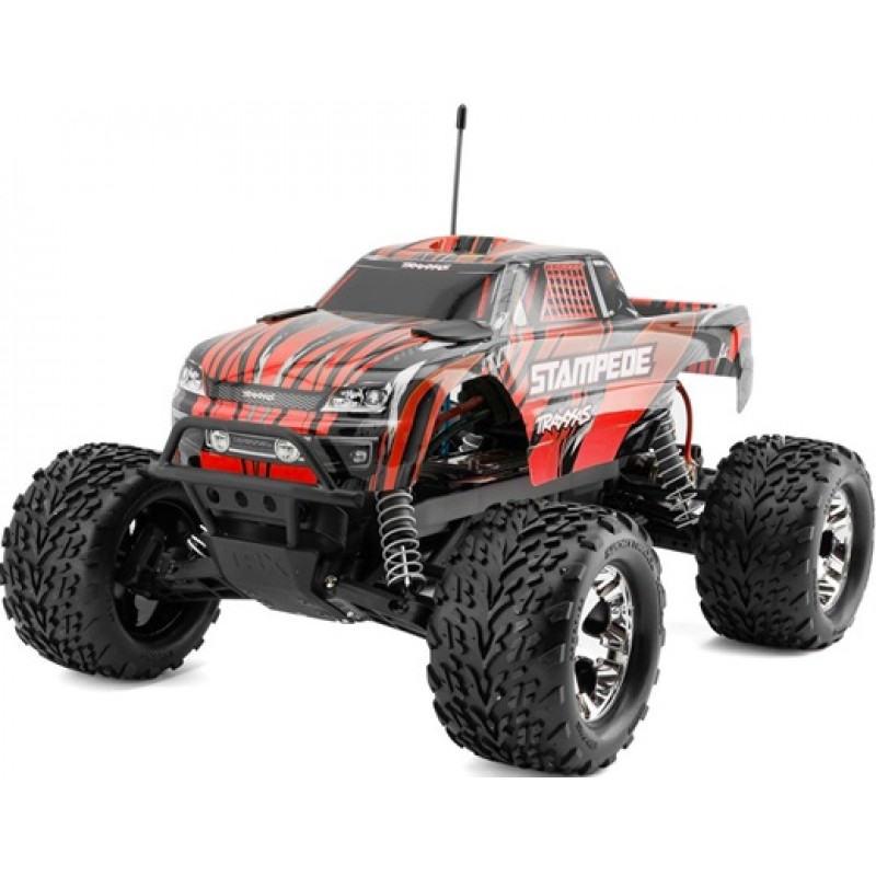 Traxxas Stampede HD 1/10 RTR 2WD Electric Monster Truck (Red) w/XL-5 ESC, TQ 2.4GHz Radio, Battery & USB-C Charger