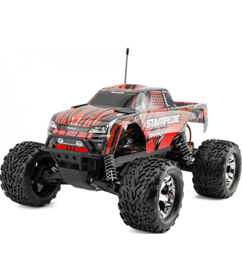 Traxxas Stampede HD 1/10 RTR 2WD Electric Monster Truck (Red) w/XL-5 ESC, TQ 2.4GHz Radio, Battery & USB-C Charger