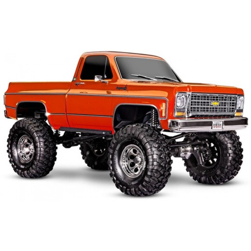 Traxxas TRX-4 1/10 High Trail Edition RC Crawler w/'79 Chevy K10 Truck Body (Copper) &/TQi 2.4GHz Radio