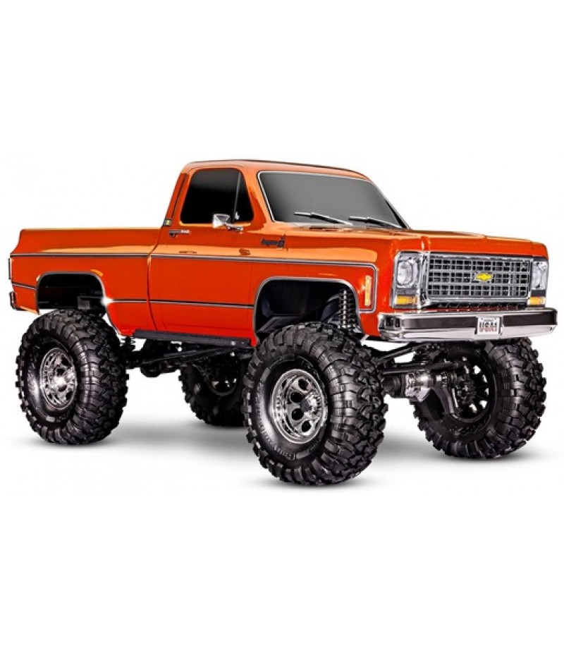 Traxxas TRX-4 1/10 High Trail Edition RC Crawler w/'79 Chevy K10 Truck Body (Copper) &/TQi 2.4GHz Radio