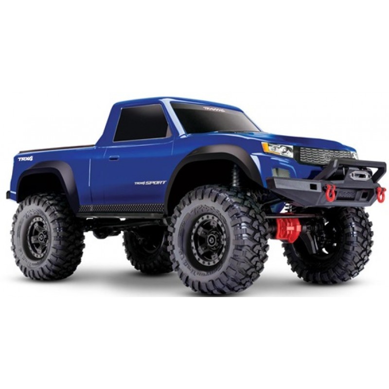 Traxxas TRX-4 Sport 1/10 Scale Trail Rock Crawler (Blue) w/XL-5 HV ESC & TQ 2.4GHz Radio