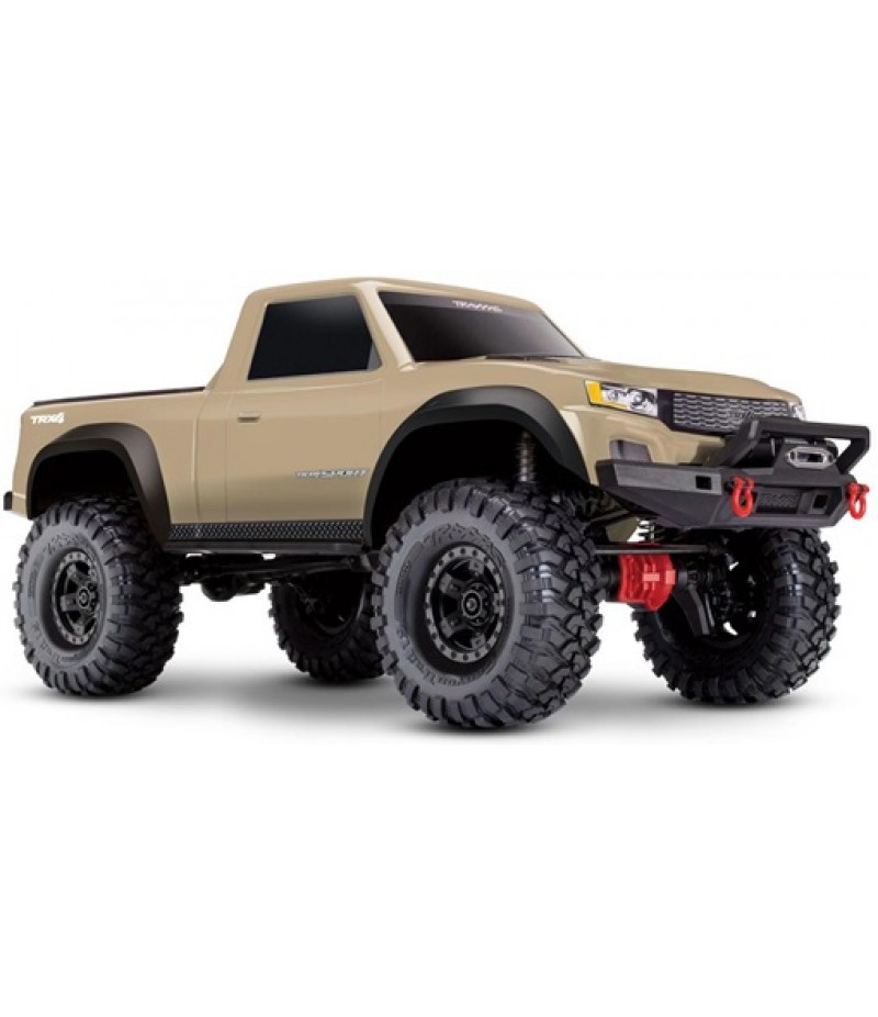 Traxxas TRX-4 Sport 1/10 Scale Trail Rock Crawler (Tan) w/XL-5 HV ESC & TQ 2.4GHz Radio