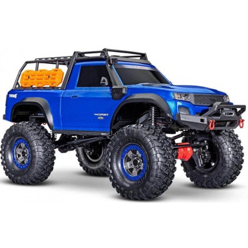 Traxxas TRX-4 Sport High Trail Edition 1/10 Scale Trail Rock Crawler (Blue) w/TQ 2.4GHz Radio