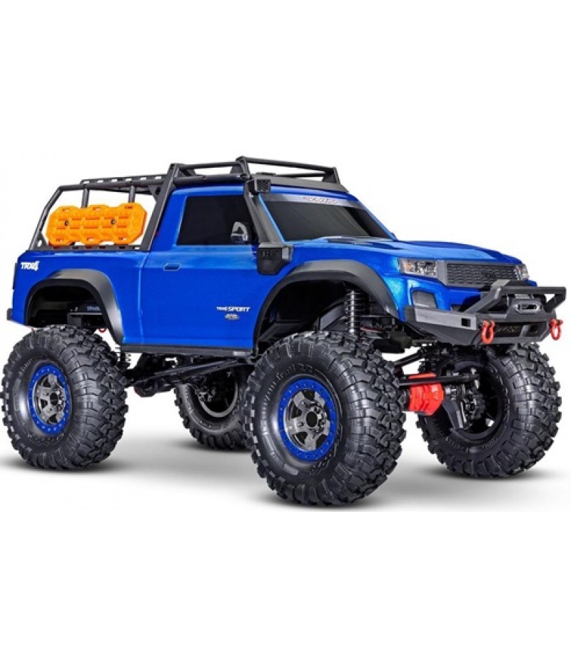 Traxxas TRX-4 Sport High Trail Edition 1/10 Scale Trail Rock Crawler (Blue) w/TQ 2.4GHz Radio