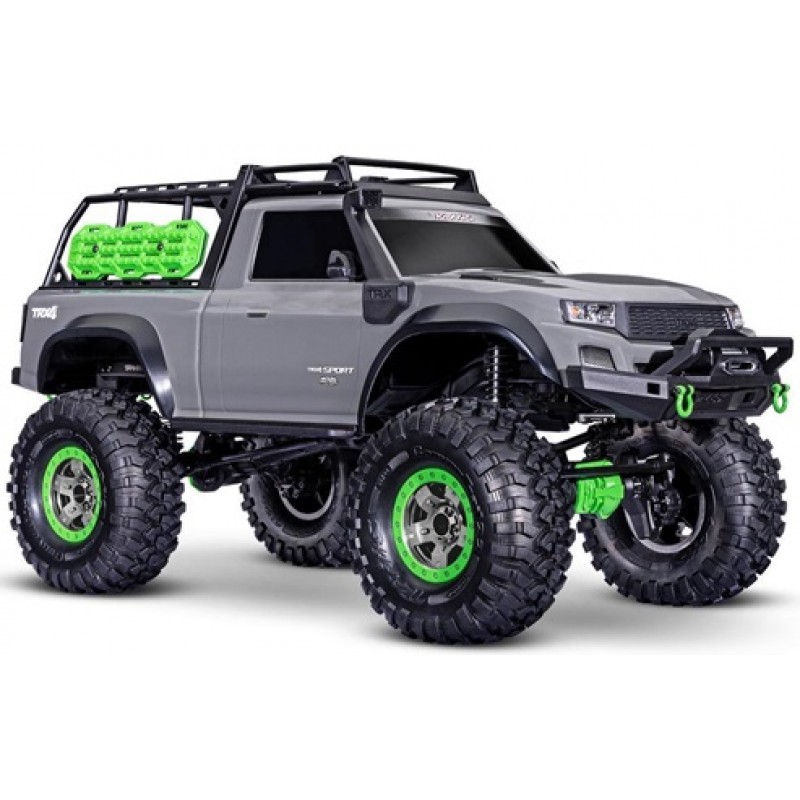 Traxxas TRX-4 Sport High Trail Edition 1/10 Scale Trail Rock Crawler (Gray) w/TQ 2.4GHz Radio