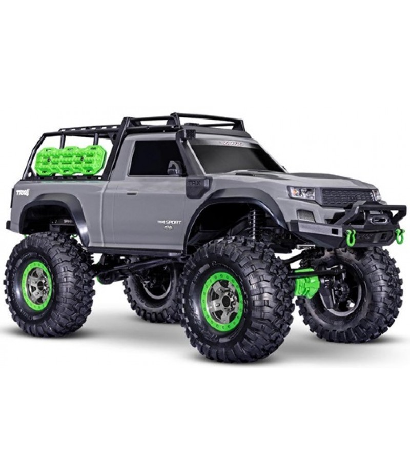 Traxxas TRX-4 Sport High Trail Edition 1/10 Scale Trail Rock Crawler (Gray) w/TQ 2.4GHz Radio