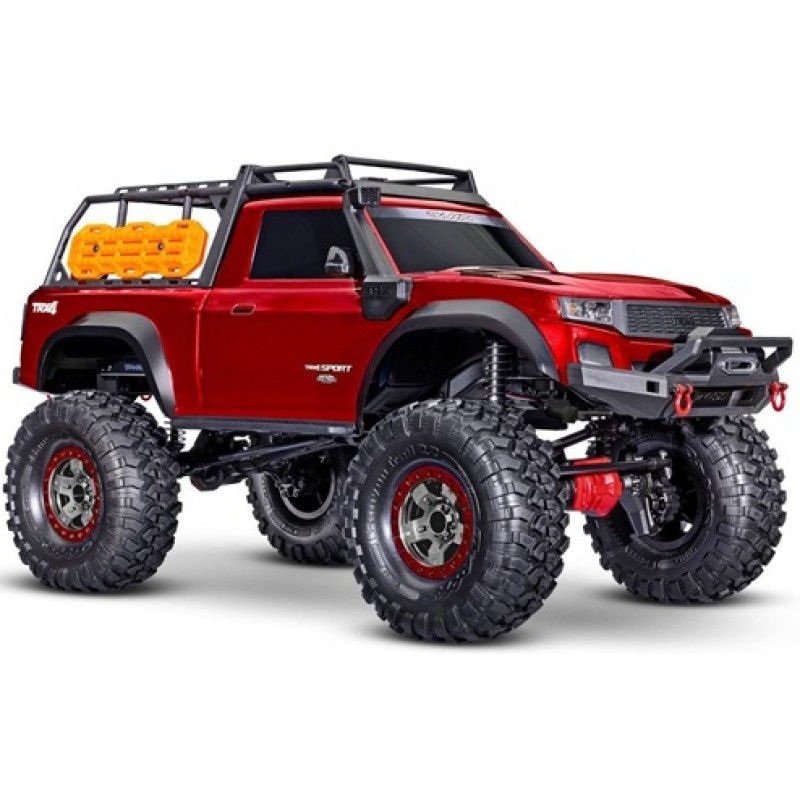 Traxxas TRX-4 Sport High Trail Edition 1/10 Scale Trail Rock Crawler (Red) w/TQ 2.4GHz Radio