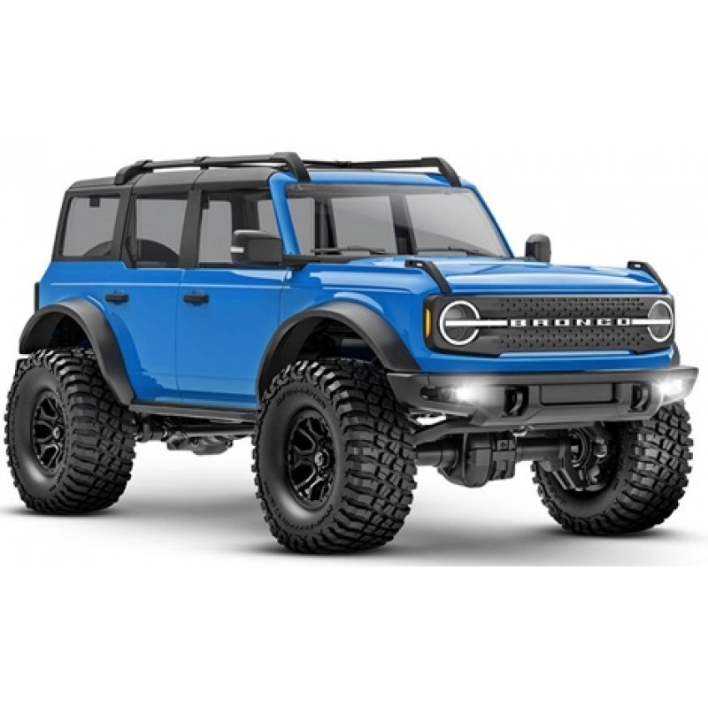 Traxxas TRX-4M 1/18 Electric Rock Crawler w/Ford Bronco Body (Blue) w/TQ 2.4GHz Radio