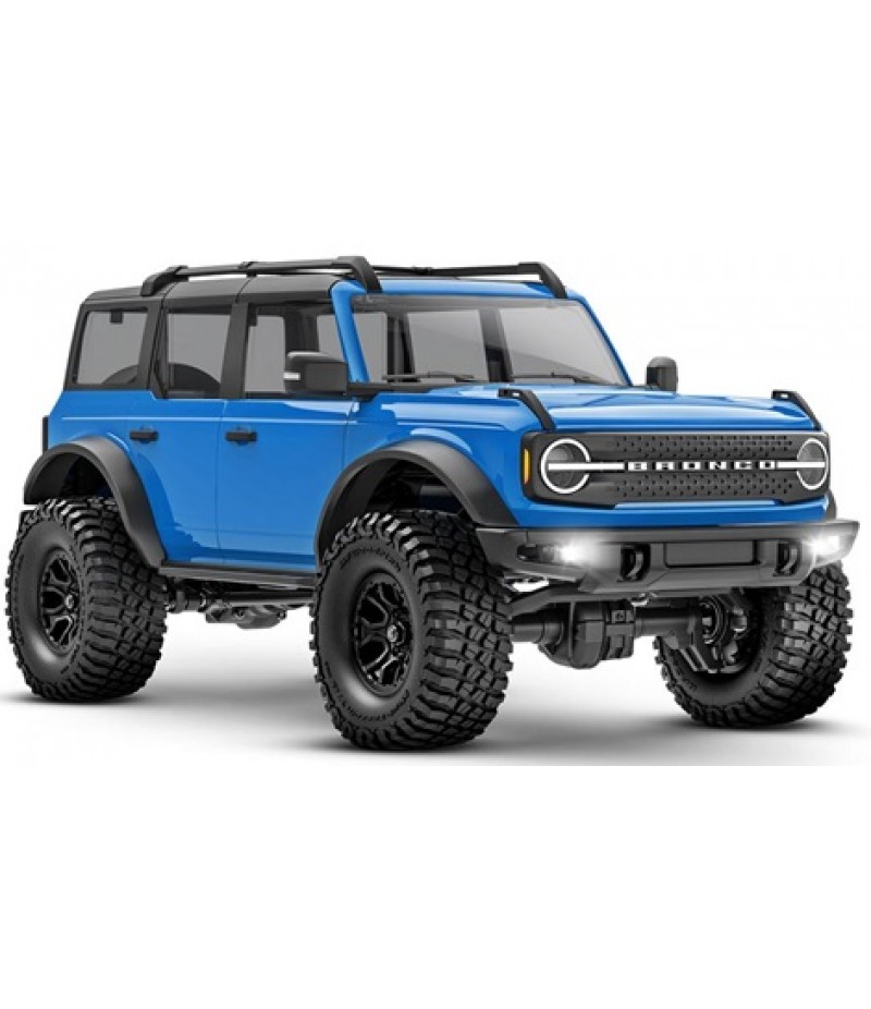 Traxxas TRX-4M 1/18 Electric Rock Crawler w/Ford Bronco Body (Blue) w/TQ 2.4GHz Radio