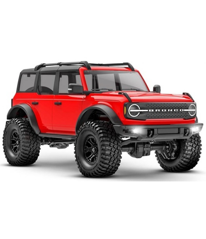 Traxxas TRX-4M 1/18 Electric Rock Crawler w/Ford Bronco Body (Red) w/TQ 2.4GHz Radio