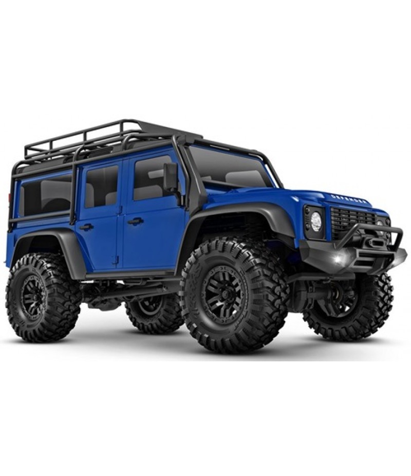 Traxxas TRX-4M 1/18 Electric Rock Crawler w/Land Rover Defender Body (Blue) w/TQ 2.4GHz Radio