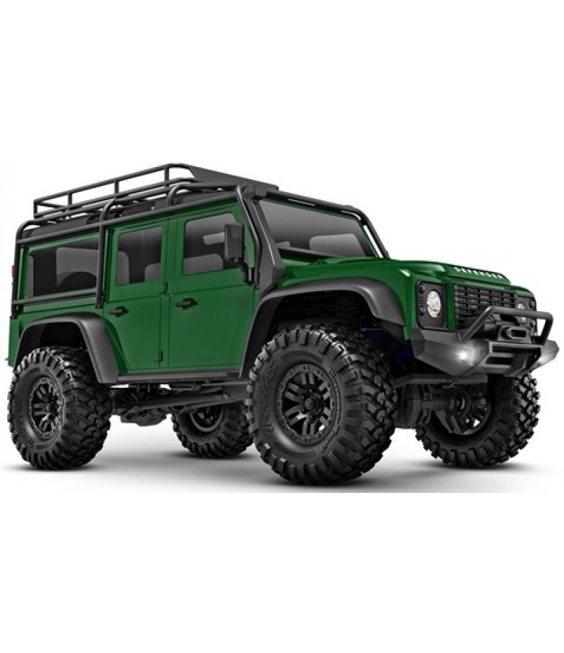 Traxxas TRX-4M 1/18 Electric Rock Crawler w/Land Rover Defender Body (Green) w/TQ 2.4GHz Radio