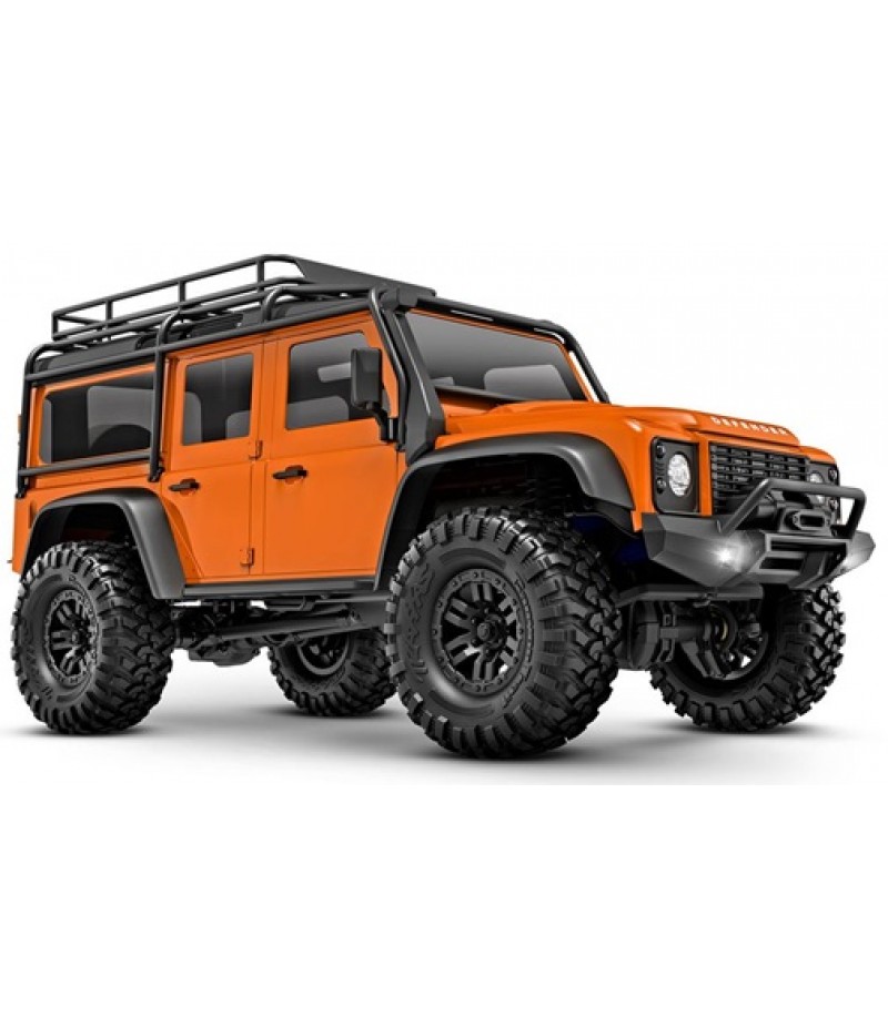 Traxxas TRX-4M 1/18 Electric Rock Crawler w/Land Rover Defender Body (Orange) w/TQ 2.4GHz Radio