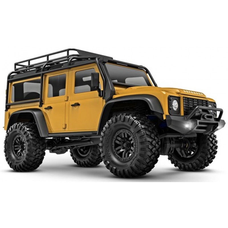 Traxxas TRX-4M 1/18 Electric Rock Crawler w/Land Rover Defender Body (Tan) w/TQ 2.4GHz Radio