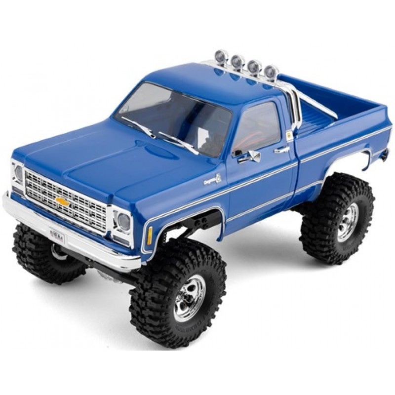 Traxxas TRX-4M 1/18 High Trail Edition Micro Rock Crawler w/Chevrolet K10 Body (Blue) & TQ 2.4GHz Radio