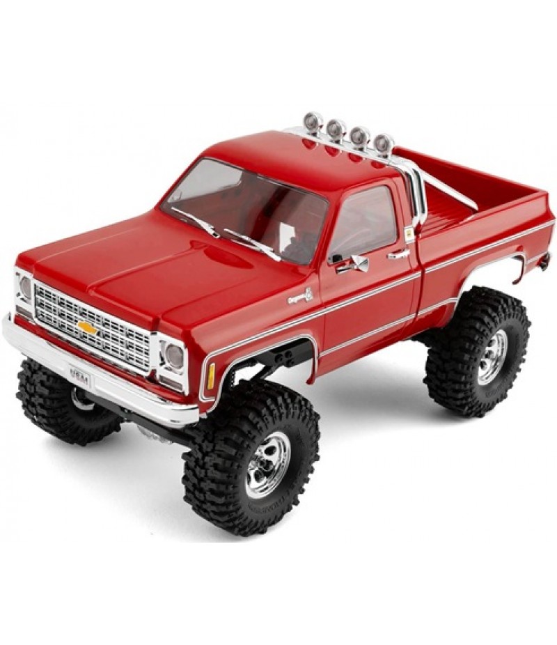 Traxxas TRX-4M 1/18 High Trail Edition Micro Rock Crawler w/Chevrolet K10 Body (Red) & TQ 2.4GHz Radio