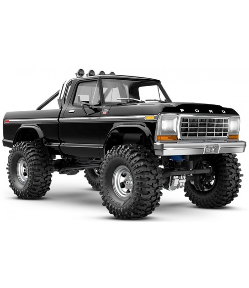 Traxxas TRX-4M 1/18 High Trail Edition Micro Rock Crawler w/Ford F-150 Body (Black) & TQ 2.4GHz Radio