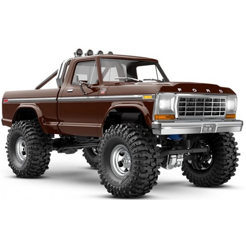 Traxxas TRX-4M 1/18 High Trail Edition Micro Rock Crawler w/Ford F-150 Body (Brown) & TQ 2.4GHz Radio