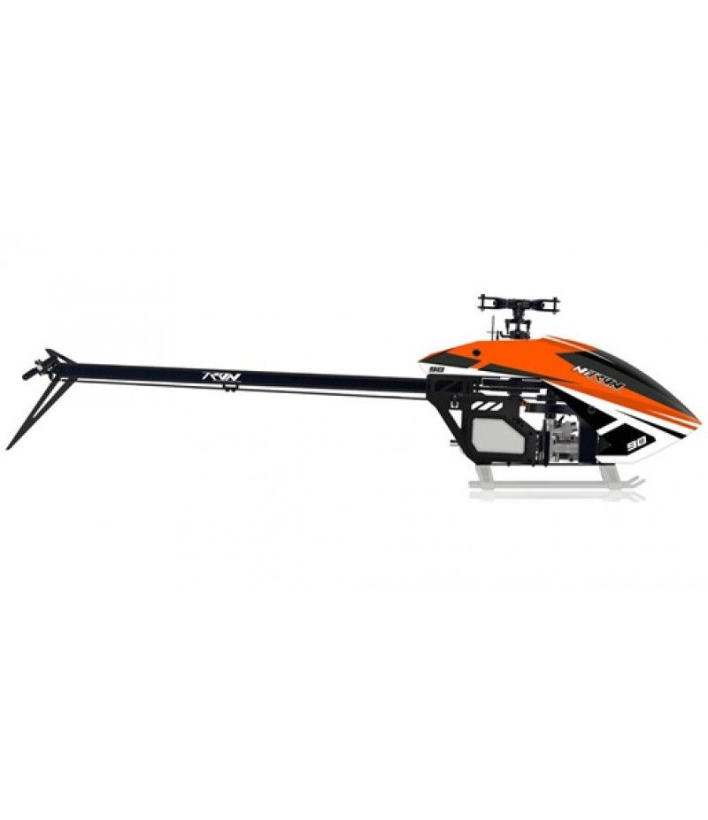 Tron Helicopters NiTron 90 Nitro 700 Helicopter Kit (Orange/Black)