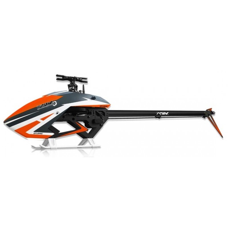 Tron Helicopters Tron 7.0 Dnamic Electric Helicopter Combo Kit (Orange/Black) w/4225-550kV Motor (12S), ESC, Servos, & Blades