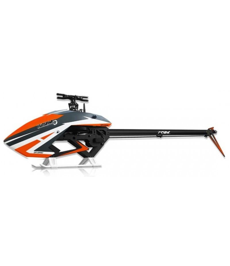 Tron Helicopters Tron 7.0 Dnamic Electric Helicopter Combo Kit (Orange/Black) w/4225-550kV Motor (12S), ESC, Servos, & Blades