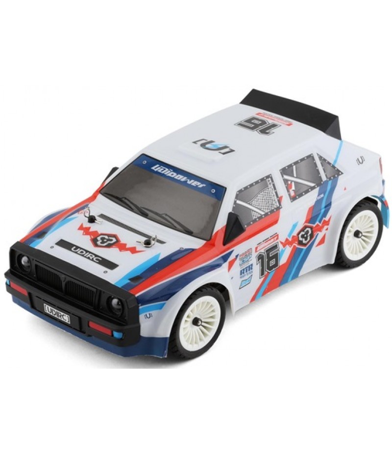 UDI RC Lancia Rally Pro 1/16 4WD RTR Brushless On-Road RC Car w/Drift Tire