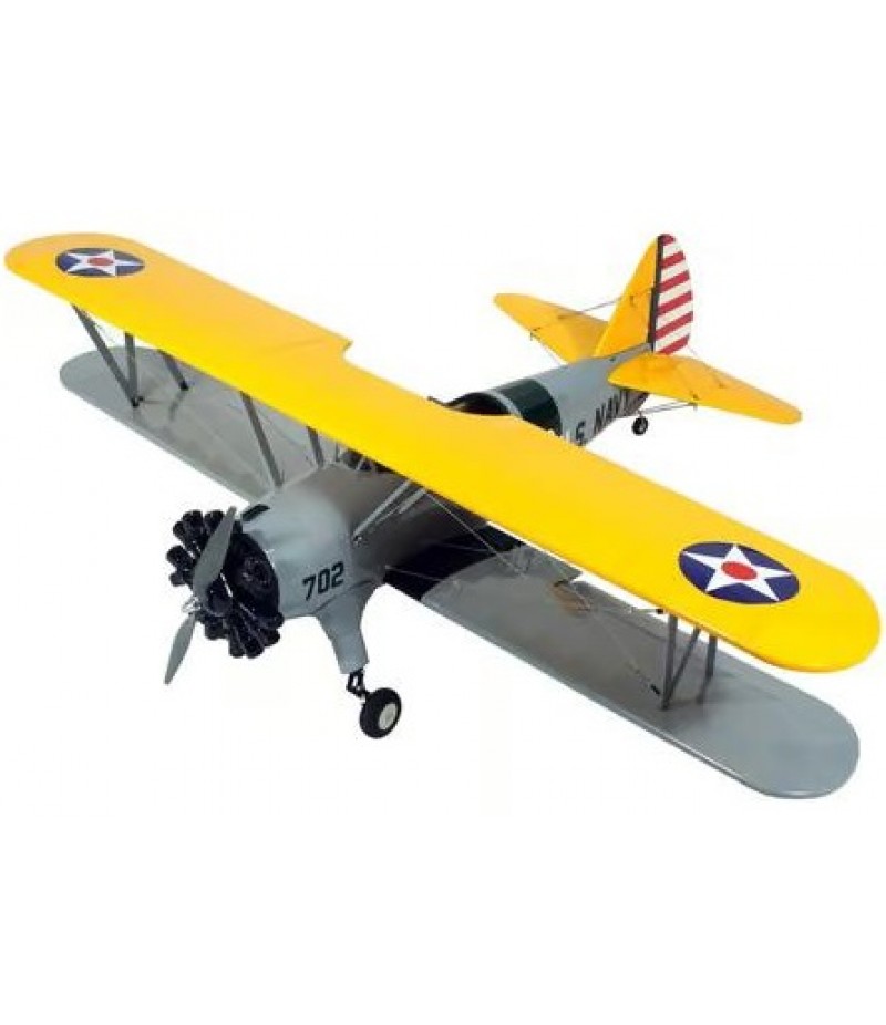 DW Hobby PT-17 Stearman ARF Electric Biplane Airplane Combo Kit (1400mm)