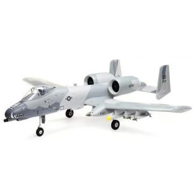 E-flite A-10 Thunderbolt II Twin 64mm EDF BNF Basic Electric Jet Airplane (1149mm) w/AS3X & SAFE Select