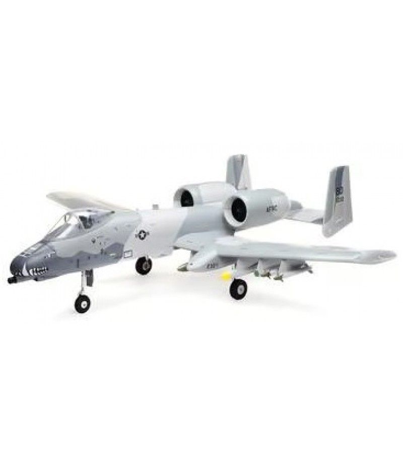 E-flite A-10 Thunderbolt II Twin 64mm EDF BNF Basic Electric Jet Airplane (1149mm) w/AS3X & SAFE Select