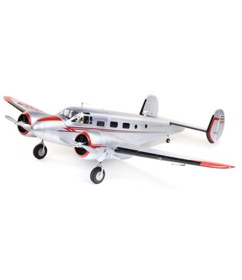 E-flite Beechcraft D18 1.5m Bind-N-Fly Basic Electric Airplane (1499mm) w/Smart ESC, AS3X & SAFE