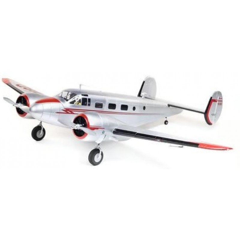 E-flite Beechcraft D18 1.5m Plug-N-Play Electric Airplane (1499mm) w/Smart ESC