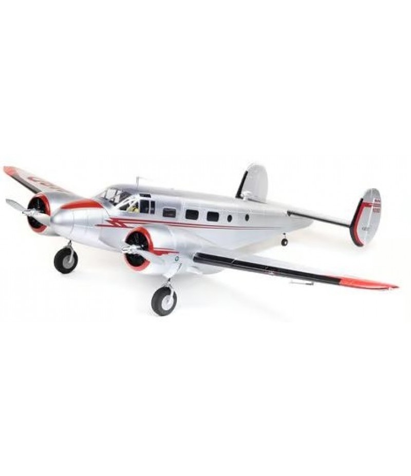 E-flite Beechcraft D18 1.5m Plug-N-Play Electric Airplane (1499mm) w/Smart ESC