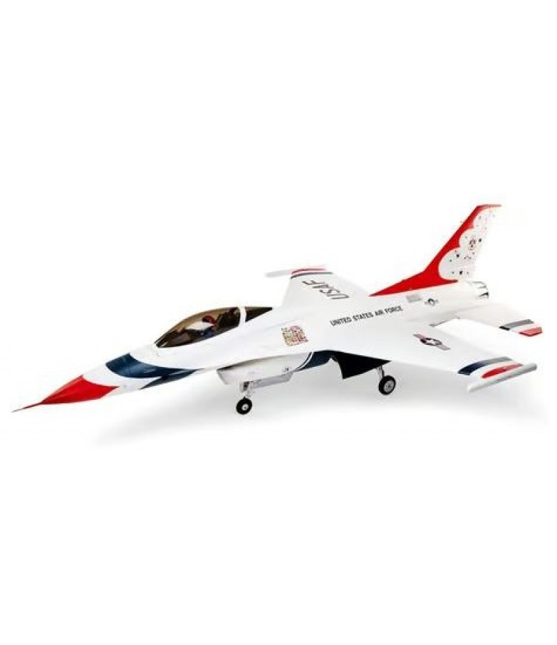 E-flite F-16 Thunderbird 80mm ARF Plus EDF Jet Airplane (1000mm)