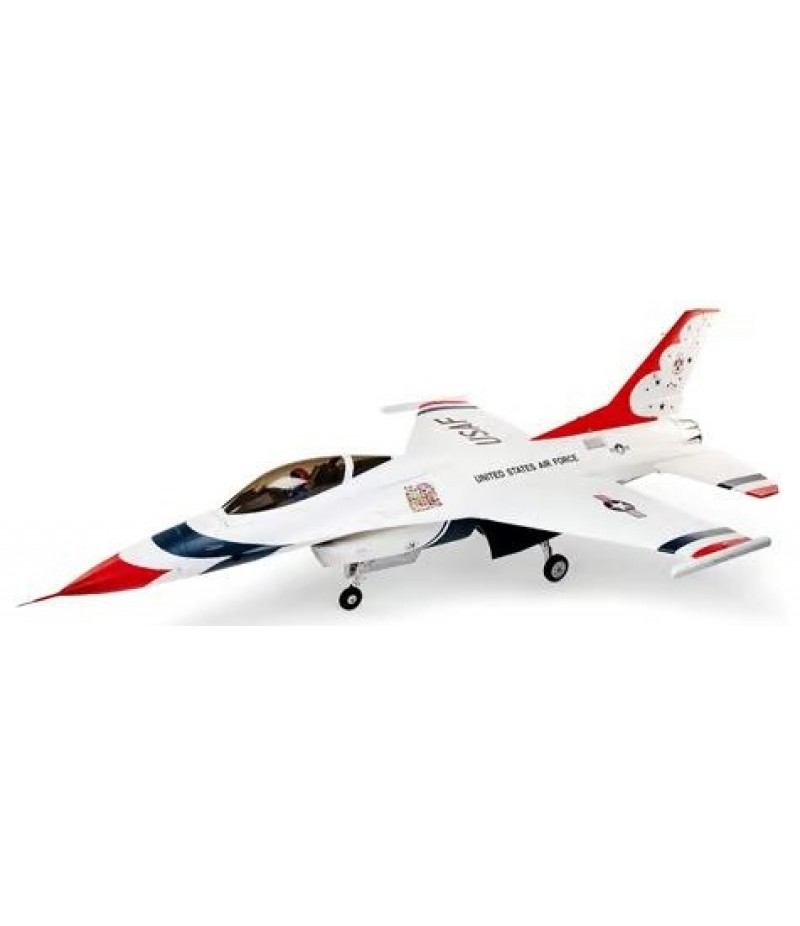 E-flite F-16 Thunderbird 80mm BNF Basic EDF Jet Airplane (1000mm) w/AS3X & SAFE Technology