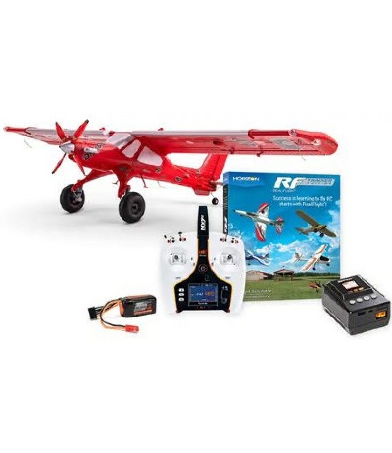 E-flite Micro DRACO Bind-N-Fly Basic Electric Airplane Ultimate Combo (800mm)