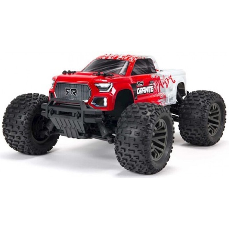 Arrma 1/10 GRANITE 4X4 V3 3S BLX Brushless Monster Truck RTR (Red)