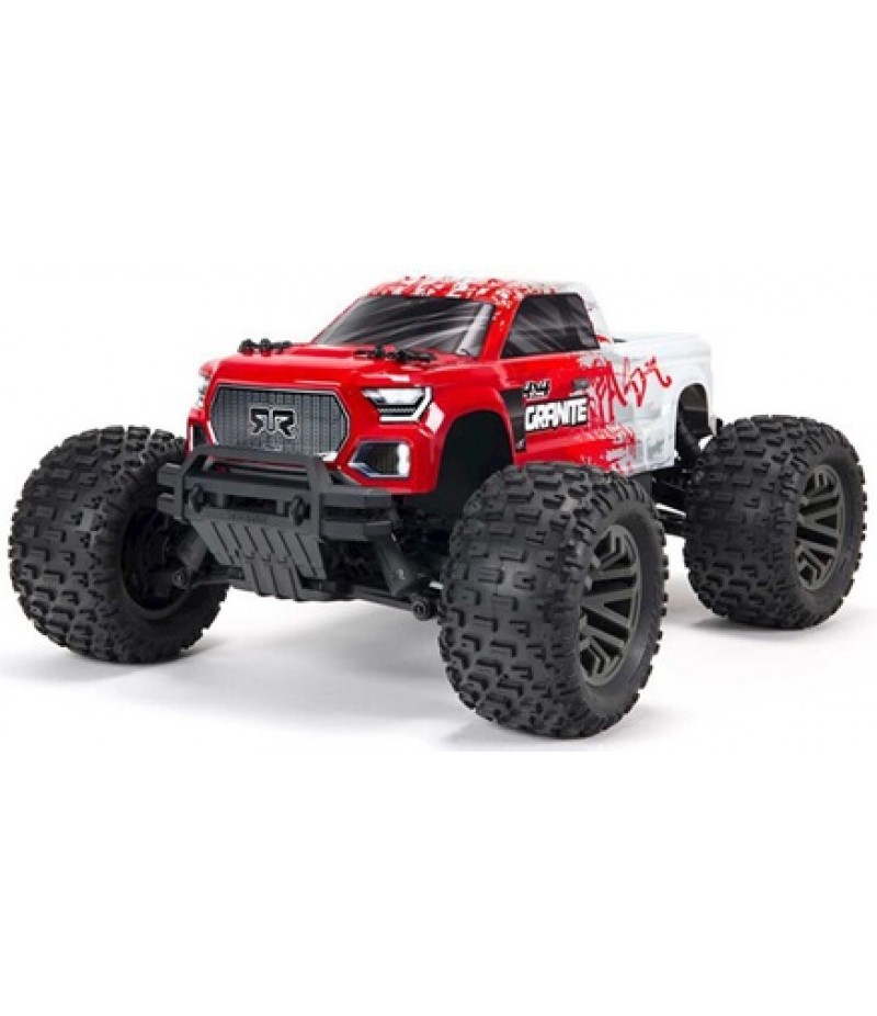 Arrma 1/10 GRANITE 4X4 V3 3S BLX Brushless Monster Truck RTR (Red)