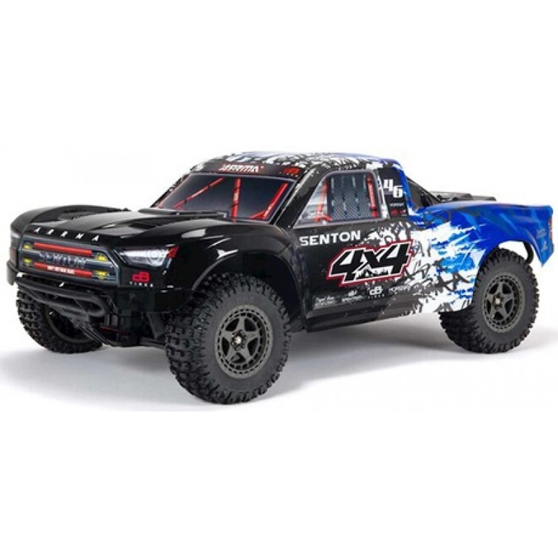 Arrma 1/10 SENTON 4X4 V3 3S BLX Brushless Short Course Truck RTR (Blue)