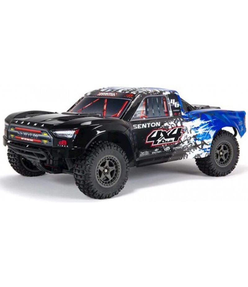 Arrma 1/10 SENTON 4X4 V3 3S BLX Brushless Short Course Truck RTR (Blue)