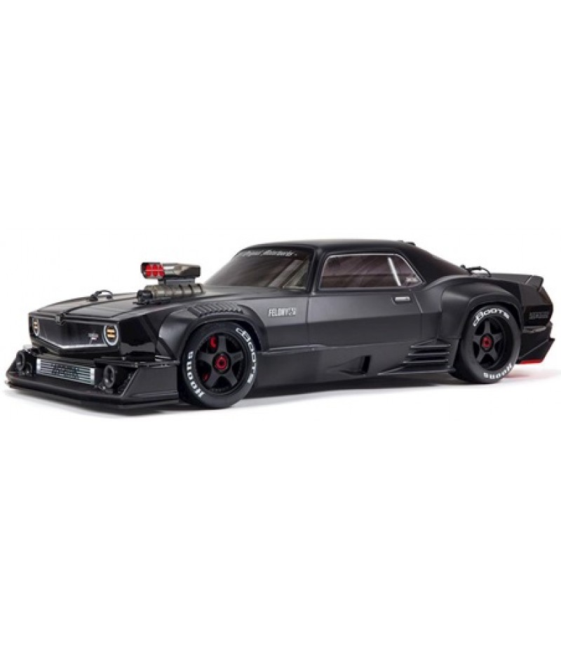 Arrma 1/7 FELONY 6S BLX Street Bash All-Road Muscle Truck RTR (Black)