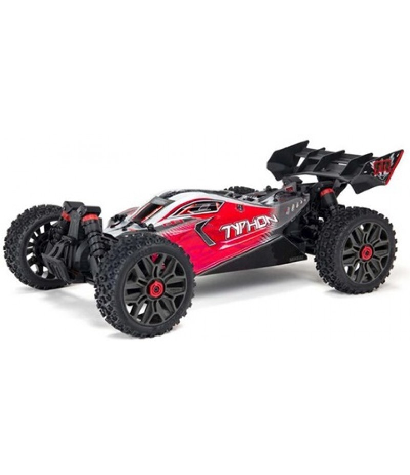 Arrma 1/8 TYPHON 4X4 V3 3S BLX Red Brushless Buggy RTR ARA4306V3