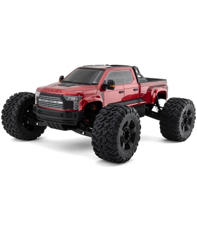 Arrma Big Rock 6S BLX 1/7 RTR 4WD Electric Brushless Monster Truck (Red) w/SLT3 2.4GHz Radio