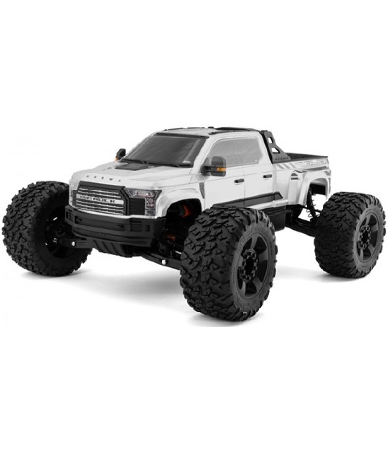 Arrma Big Rock 6S BLX 1/7 RTR 4WD Electric Brushless Monster Truck (White) w/SLT3 2.4GHz Radio