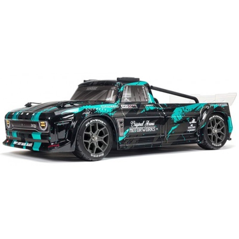 Arrma Infraction V3 3S BLX Brushless 1/8 RTR Electric 4WD Street Bash Truck (Teal) w/DX3 2.4GHz Radio, Smart ESC & AVC