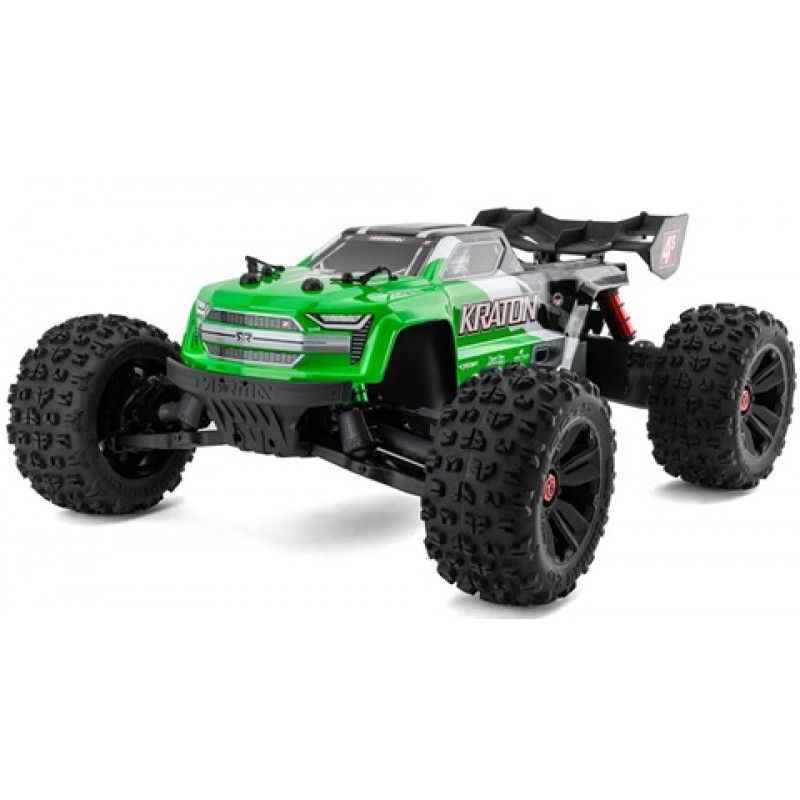 Arrma Kraton 4S V2 BLX RTR 1/10 4WD Brushless Monster Truck (Green) w/SLT3 2.4GHz Radio & Smart ESC