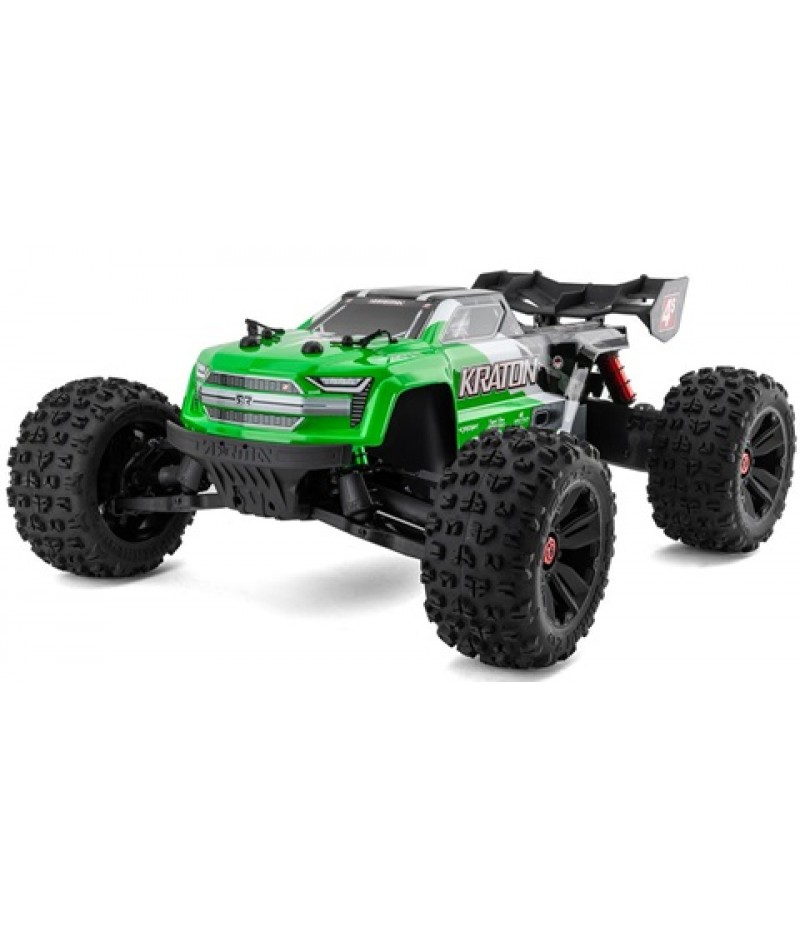 Arrma Kraton 4S V2 BLX RTR 1/10 4WD Brushless Monster Truck (Green) w/SLT3 2.4GHz Radio & Smart ESC