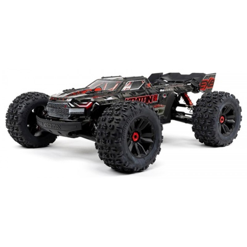 Arrma Kraton 8S BLX EXB Brushless RTR 1/5 4WD Monster Truck (Black) w/DX3 Radio, Smart ESC & AVC