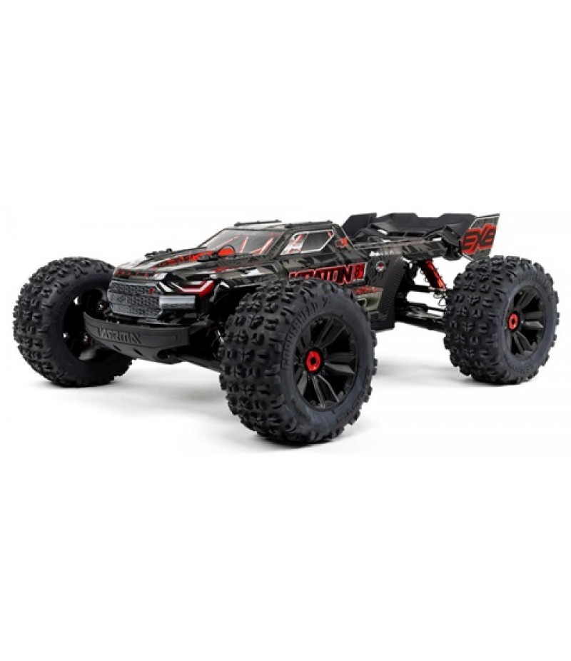 Arrma Kraton 8S BLX EXB Brushless RTR 1/5 4WD Monster Truck (Black) w/DX3 Radio, Smart ESC & AVC